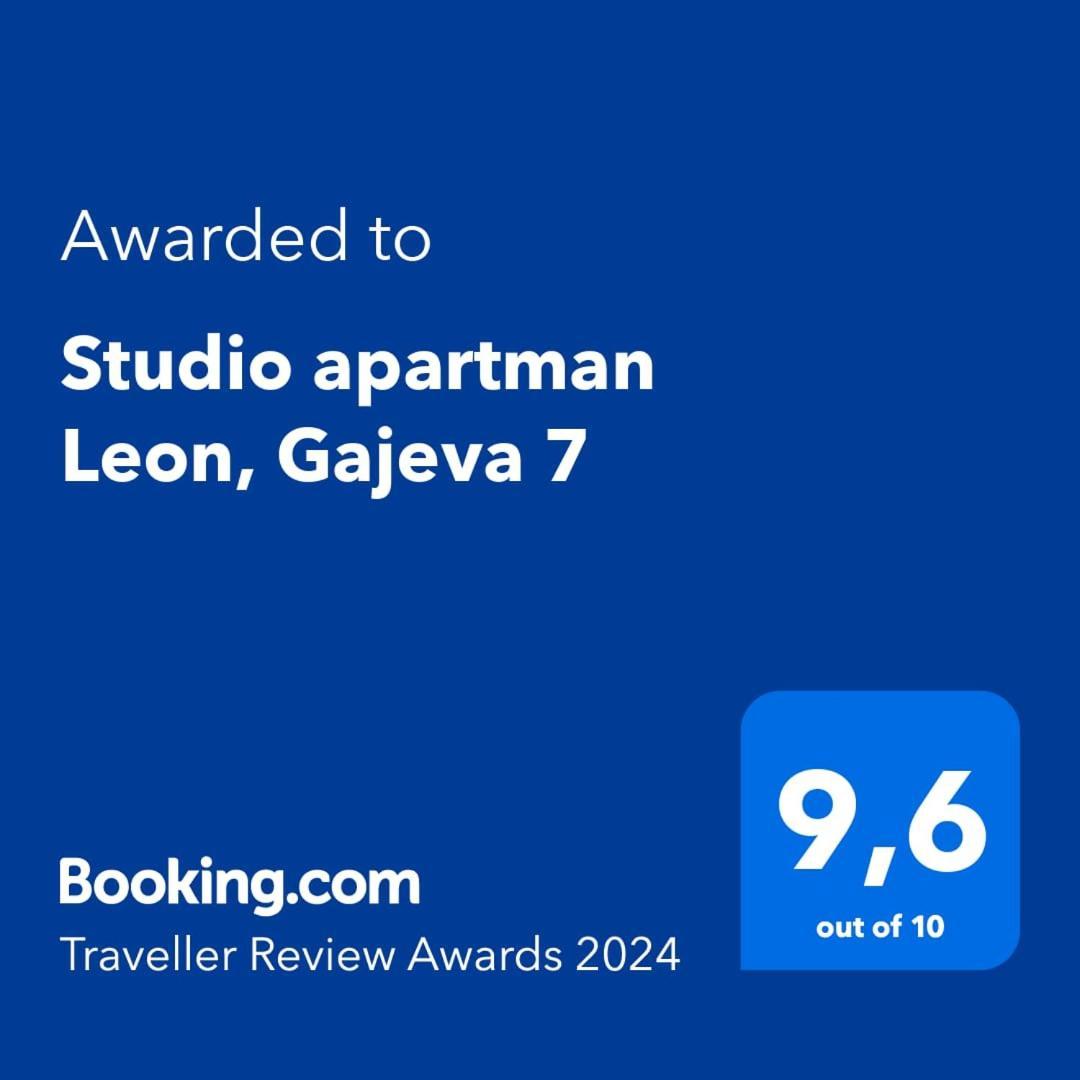 Studio Apartman Leon, Gajeva 7 Zágráb Kültér fotó
